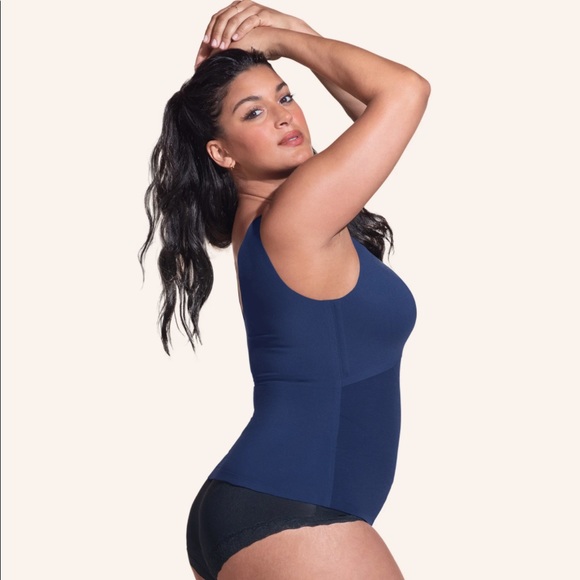 HONEYLOVE 'LiftWear Tank' in Navy - Picture 5 of 8